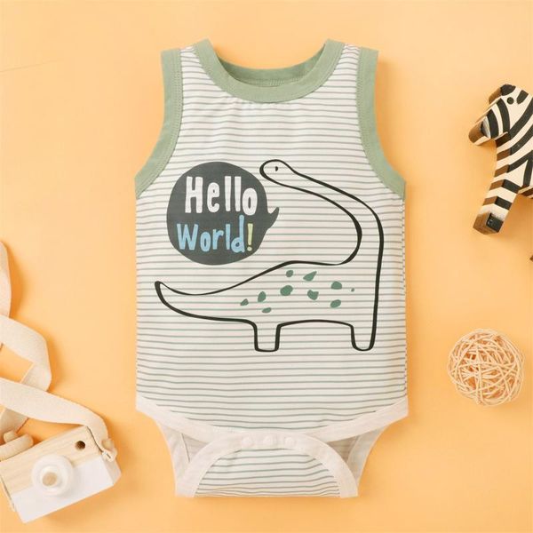 

jumpsuits born baby letter cartoon rompers infant boys girls sleeveless romper clothes bodysuit jumpsuit toddler outfits, Blue