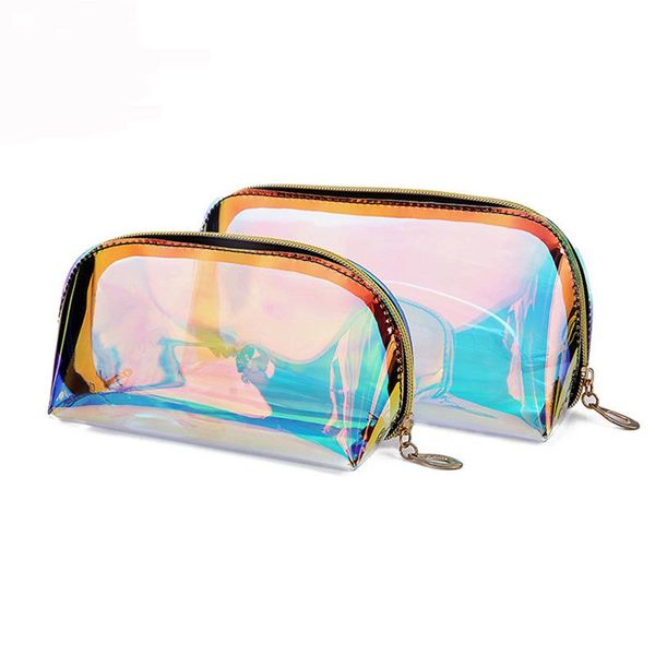 

storage boxes & bins portable women's make-up cosmetic bag colorful waterproof lady handbag easy lady's outdoor