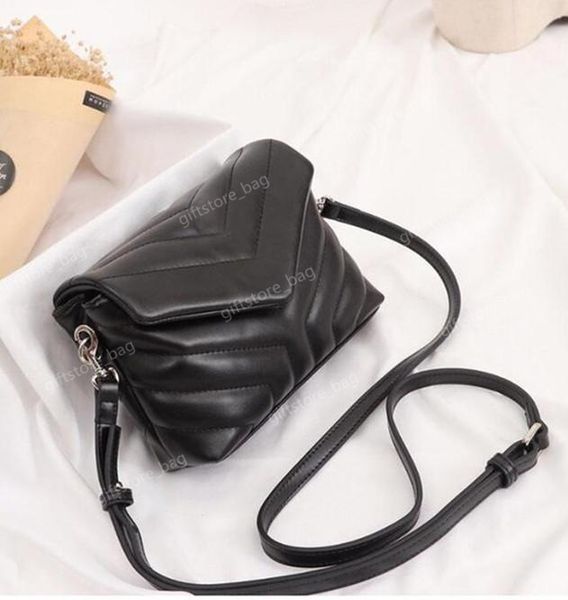 

22fashion handbags women luxury designers genuine leather bag with letters woman messenger bags shoulder handbag