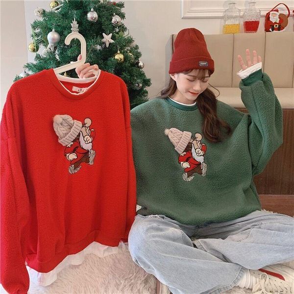 

women's hoodies & sweatshirts cashmere christmas holiday two sweaters, Black