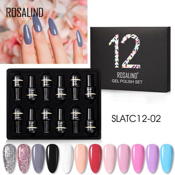 

nail polish rosalind 7ml soak off gel bright for art design led/uv lamp slatc12-02