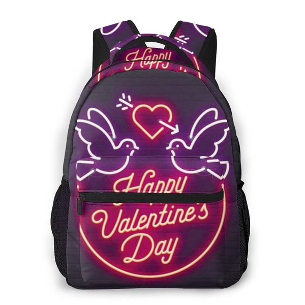 

backpack women fashion male travel mens bag large lapshopping valentine's day sign