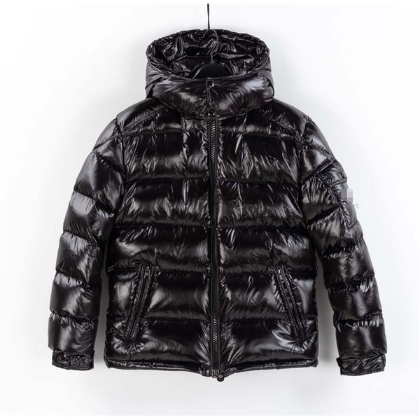 

2021 new core warm mongolian women's down jacket for men and women classic maya design sense of minority short style trend, Black