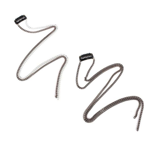 

hair clips & barrettes trend personality tassel accessories fashion ladies tiara head chain bb clip chains drop, Golden;silver