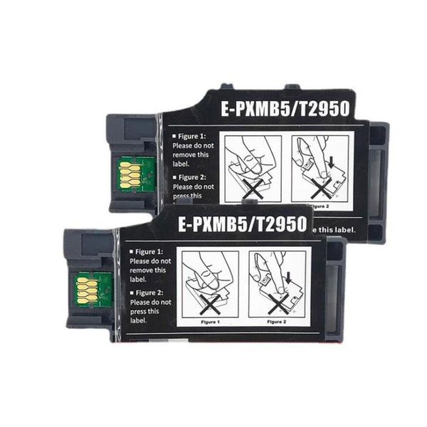 

ink cartridges t2950 pxmb5 waste maintenance tank resetter for px-s05b s05w wf-100 px-s06b w printer