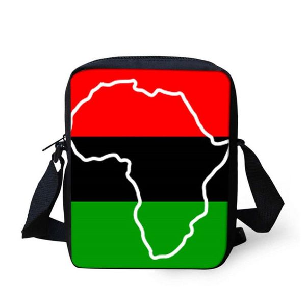 

cross body fashion women's shoulder bags small square pack women messenger bag african unia flags colorful pattern ladies crossbody