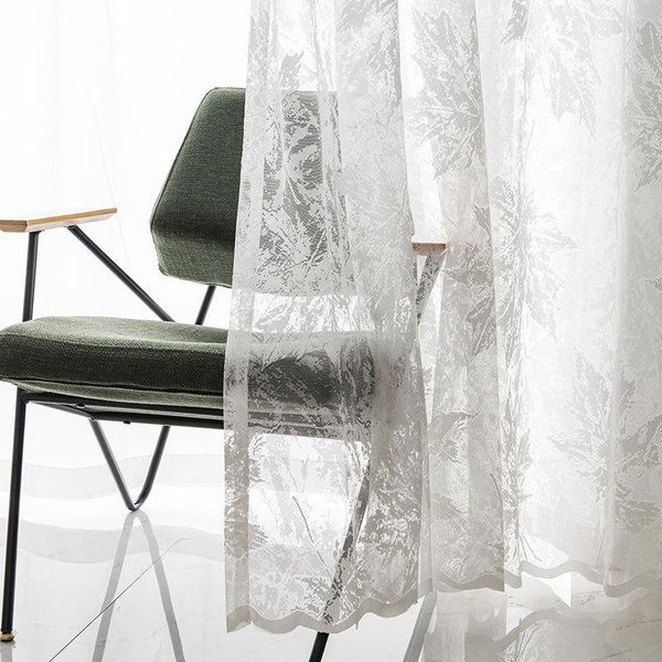 

curtain & drapes nordic minimalist lace tulle bay window finished custom translucent partition for living dining room bedroom