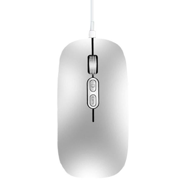

mice 1 pc 2.4g wireless rechargeable silent deskcomputer accessory