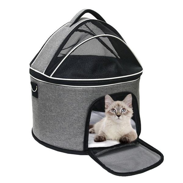 

dog car seat covers folding castle cat bag out portable travel breathable cage