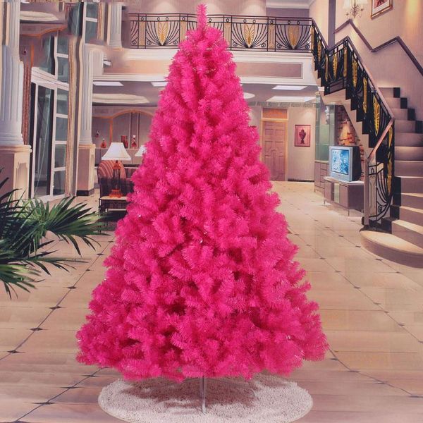

christmas decorations 1.5m 1.8m rose red tree decoration big artificial year's ornaments simulation home decor nordic gifts