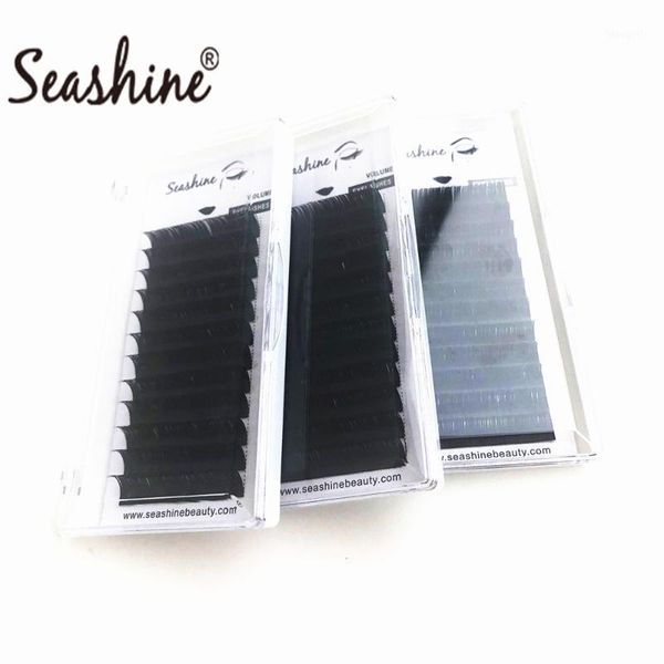 

seashine makeup lashes beauty individual 100% handmade factory eyelash extension supplies 8-15mm/mix russia volume1