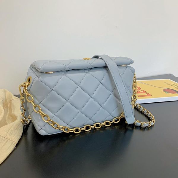 

evening bags lingge embroidery thread bag 2021 chain fashion lady luxury high-quality small square single-shoulder messenger
