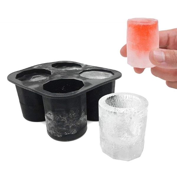 

baking moulds s glass ice mold cool 4 cups silicone tray great for summer party home kitchen event