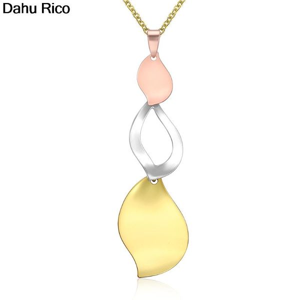 

pendant necklaces surface treatment shiny pingente & pendants colar women vrouwen yellow metal grad dahu rico, Silver