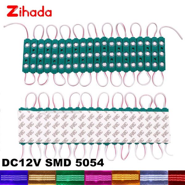 

super bright smd 5054 led module advertisement design lighting 3 dc12v modules