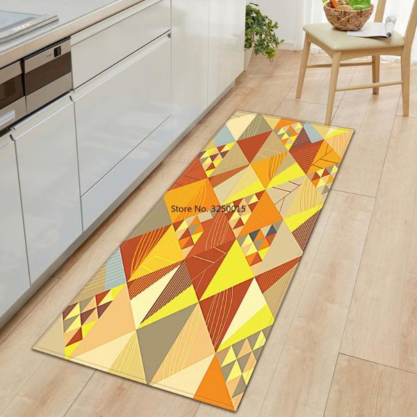 

carpets kitchen mat strip bedroom entrance door geometric pattern home floor decoration living room carpet bathroom non-slip