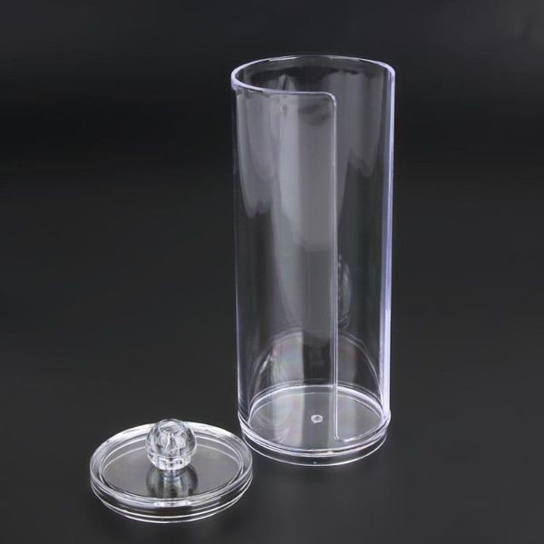 

storage bottles & jars round container case make-up cotton pad box makeup multifunctional organizer jewelry candy