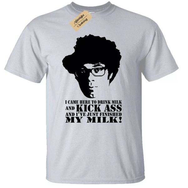 

I came here to drink milk and kick zone shirt men funny it crowd moss, White;black