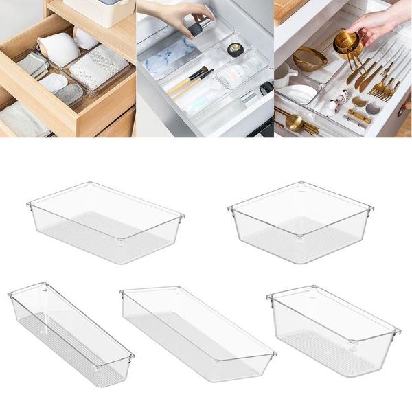 

storage drawers clear stackable drawer organizer cabinet vanity cosmetics stationery sundries divider separator container household