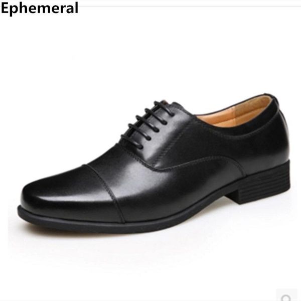 

dress shoes men 2021 round toe microfiber ephemeral low slip-on lace- up plus size 48-36 black loafers