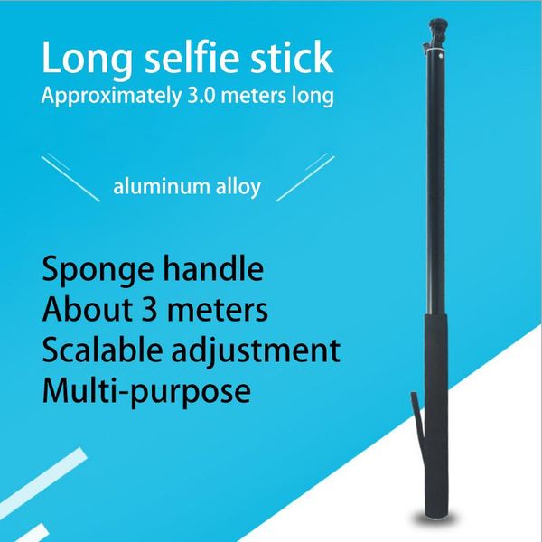 

selfie monopods insta360 one x camera stick sports 3m aluminum alloy mobile phone shooting extension