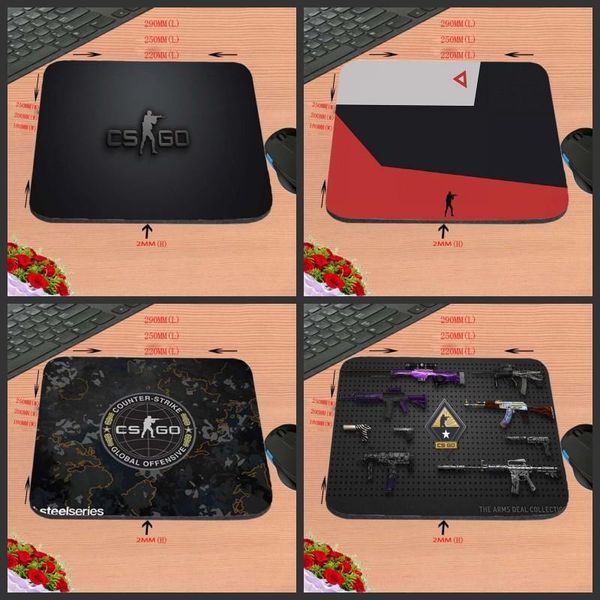 

mouse pads & wrist rests mairuige customized square luxury printing silicon aming gaming rubber mousepad size 18*22/25*20/29*25*2cm