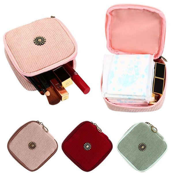 

storage bags style sanitary napkin bag thickened travel portable clutch menstrual period small