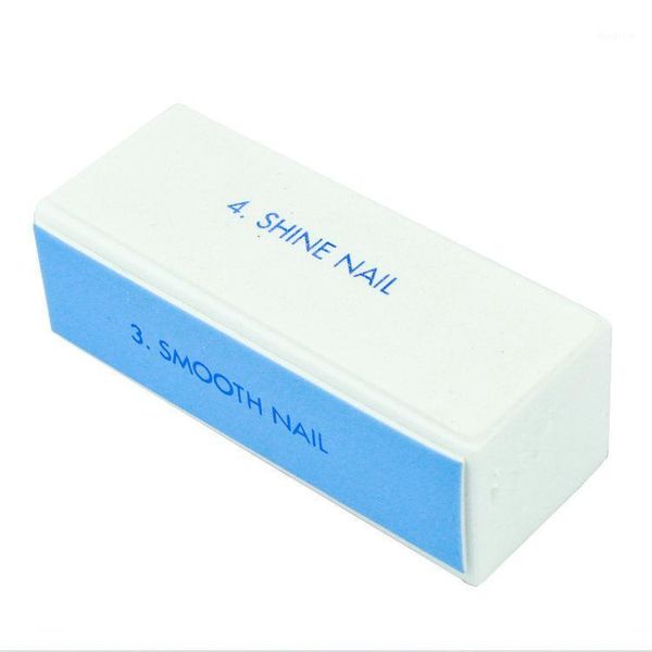 

1pc buffer block sanding sponge nail file for uv gel polish diy art pedicure buffers beauty1