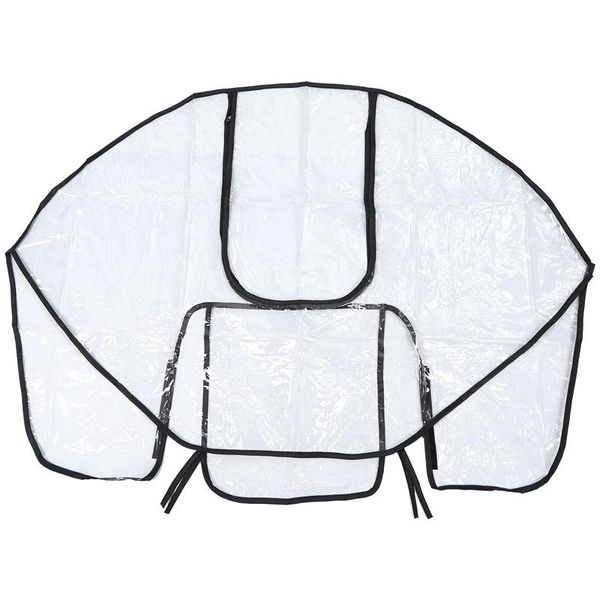 

stroller parts & accessories baby rain cover non-toxic tasteless pvc universal wind dust shield for strollers pushchairs