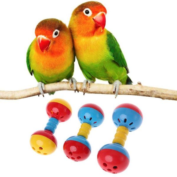 

other bird supplies parrot rattle bells toys birds chewing cage parakeet bite play accessories b85c