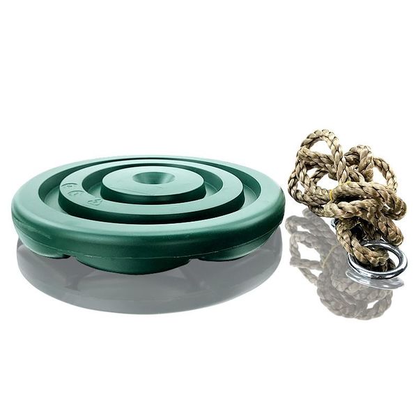

camp furniture children disc swing toy safety seat kids round rope outdoor playground plastic