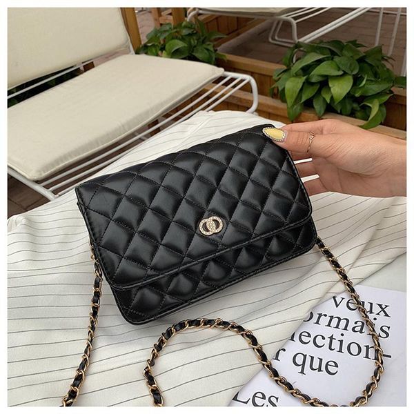 

evening bags pu leather shoulder for women fashion female shopper crossbody bag women's small handbag chain purses