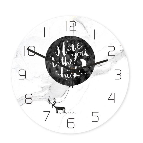 

wall clocks creative clock decoration watch silent movement unique gift 12 inch cartoon kids room bb50w