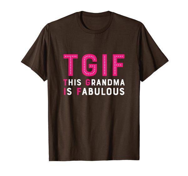 

fabulous grandma shirt mother's day gift, White;black
