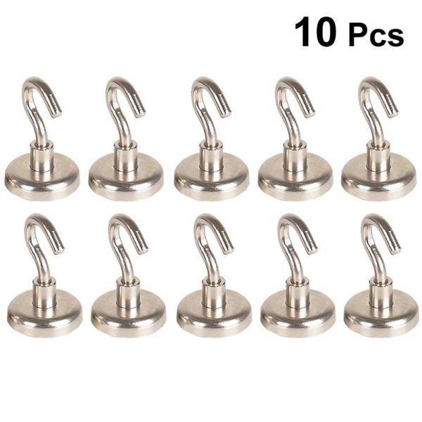 

hooks & rails 10pcs strong neodymium magnet heavy duty magnetic for home kitchen workplace office and garage