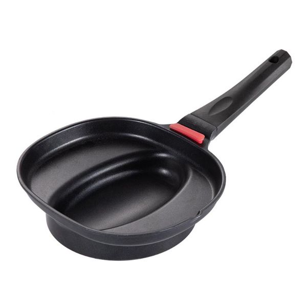 

pans 1pc non-stick frying pan omelet with mold rice for home (black)