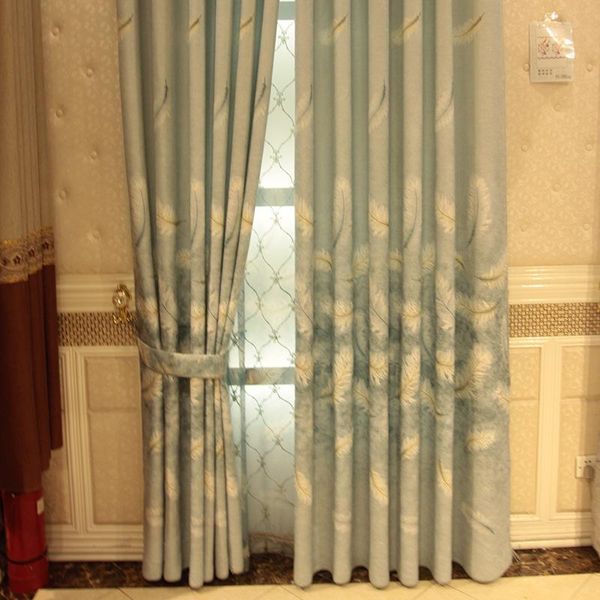 

curtain & drapes direct sales cotton and linen printed warm color series bedroom living room shade