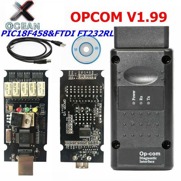 

code readers & scan tools 2021 op-com v1.99 for s-aab chip pic18f458&ftdi ft232rl hw opcom can-bus interface op com flash update