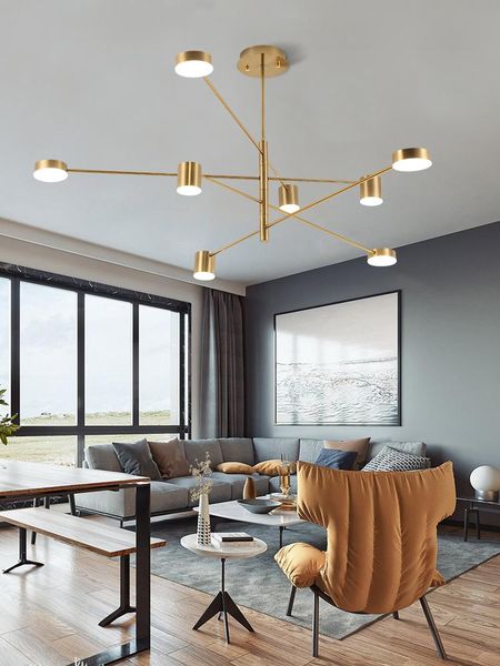 

chandeliers modern led chandelier gold / black can be used for living room themed dining lighting nordic installation