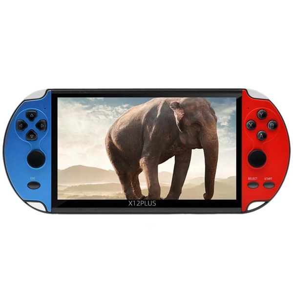 

portable game players x12puls handheld console 7.0 inch color screen 16gb memory video