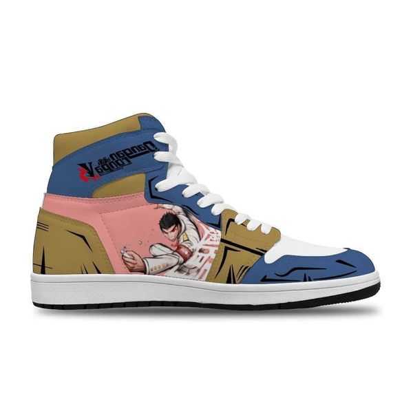 

2021 japanese anime danganronpa diy breathable running non-slip leisure shoes for teenagers fashion sneakerspu07
