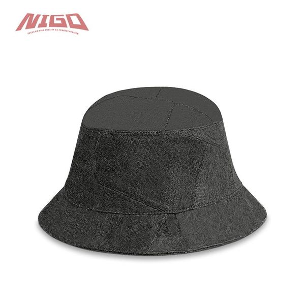

men's polos nigo 21ss fisherman hat #nigo519, White;black