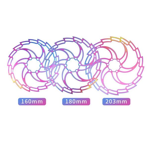 

bike brakes iiipro mountain brake disc rotor 160/180/203mm ultralight hollow bicycle rotors dh cycling mtb accessories