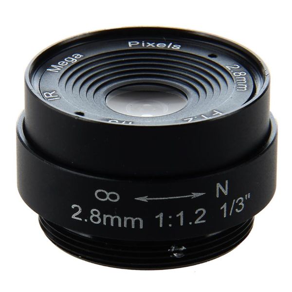

cameras replacement 2.8mm fixed iris ir lens 1/3" cs f1.2 cctv camera