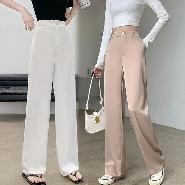 

women's pants & capris goplus jeans women wide leg mom femme black blue high waist woman trousers 2021 pantalones spodnie damskie g01, Black;white