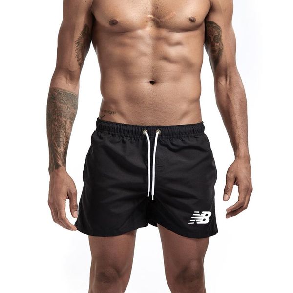 

gym clothing men's designer shorts, fashionable brand, fitness exercise, beach, summer, , print, drawstring, comfortable, 2021, White;black