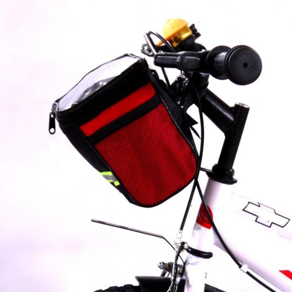 

cycling bags bicycle waterproof bag large capacity handlebar front tube cover multifunction accessories
