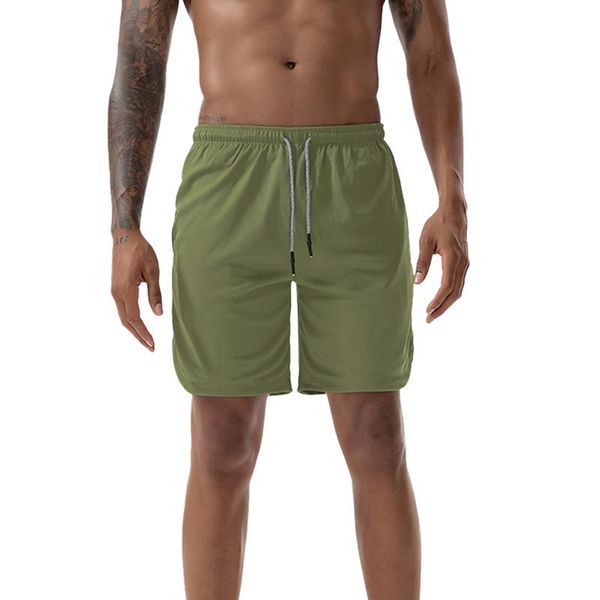 

men's fashion 2 in 1 shorts skinny sports multi-function fitness gym runing with built-in hips pockets, White;black
