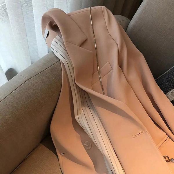 

women's suits & blazers spring clothes 2021 high sense suit coat and autumn small design of minority, White;black