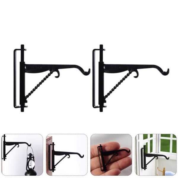 

hooks & rails 4pcs vivid miniature hanger pretty mini iron for